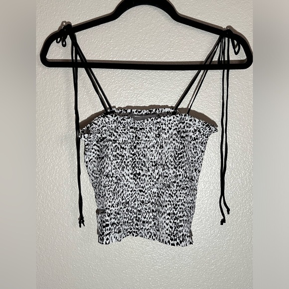 Pistola “Into The Wild” Smocked Crop Top – XS – NWT - Picture 2 of 7